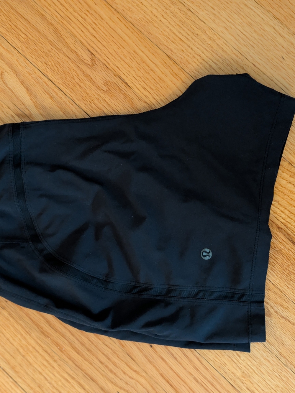 lululemon athletica Men’s Black Performance Running Shorts